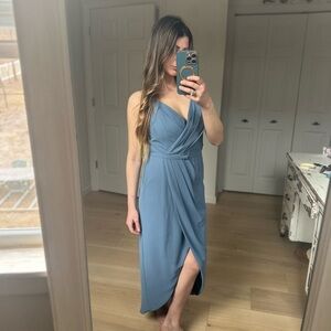 David’s Bridal chiffon bridesmaid dress size 10